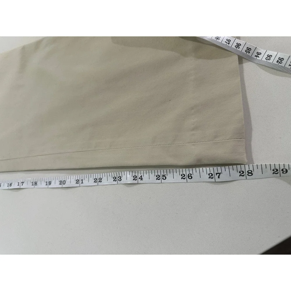 S Max Mara Beige Cotton Blend Stretch Trousers Pants Size 6 US 8 GB 40‎ IT
